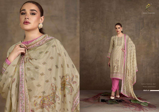 Rakhi Fashion Ethnic Ambience 55674 Viscose Modal Dress Material - Amrah Wholesale