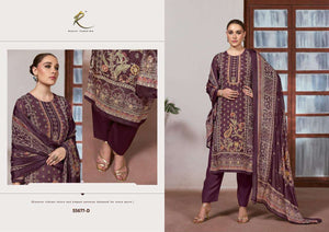 Rakhi Fashion Ethnic Ambience 55677 Premium Viscose Modal Dress Material