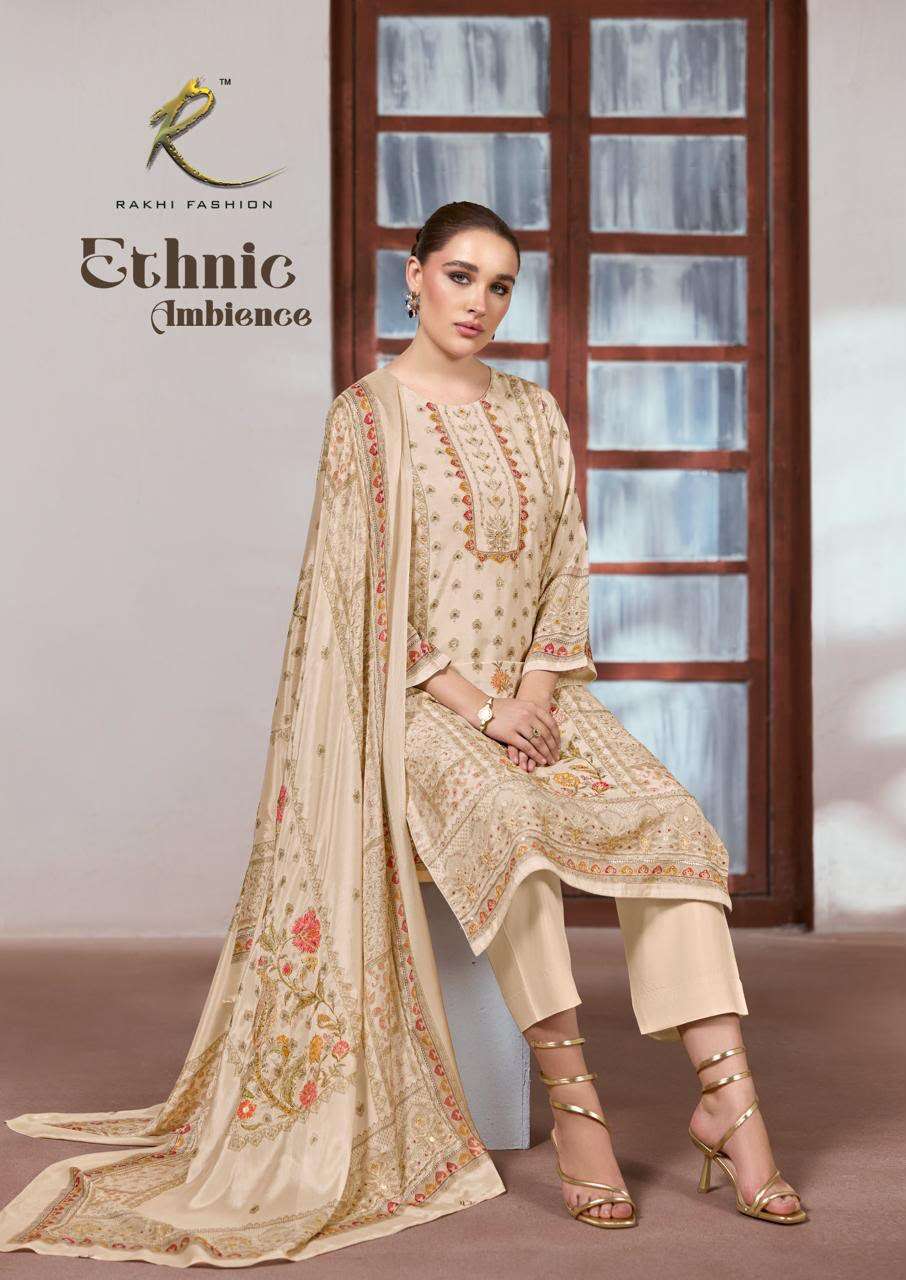 Rakhi Fashion Ethnic Ambience 55677 Premium Viscose Modal Dress Material