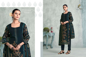 Rakhi Fashion Gallan Dil Di 55690 Bemberg Silk Dress Material - Amrah Wholesale