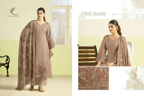 Rakhi Fashion Garden Of Blossoms 73437 Cotton Dress Material - Amrah Wholesale