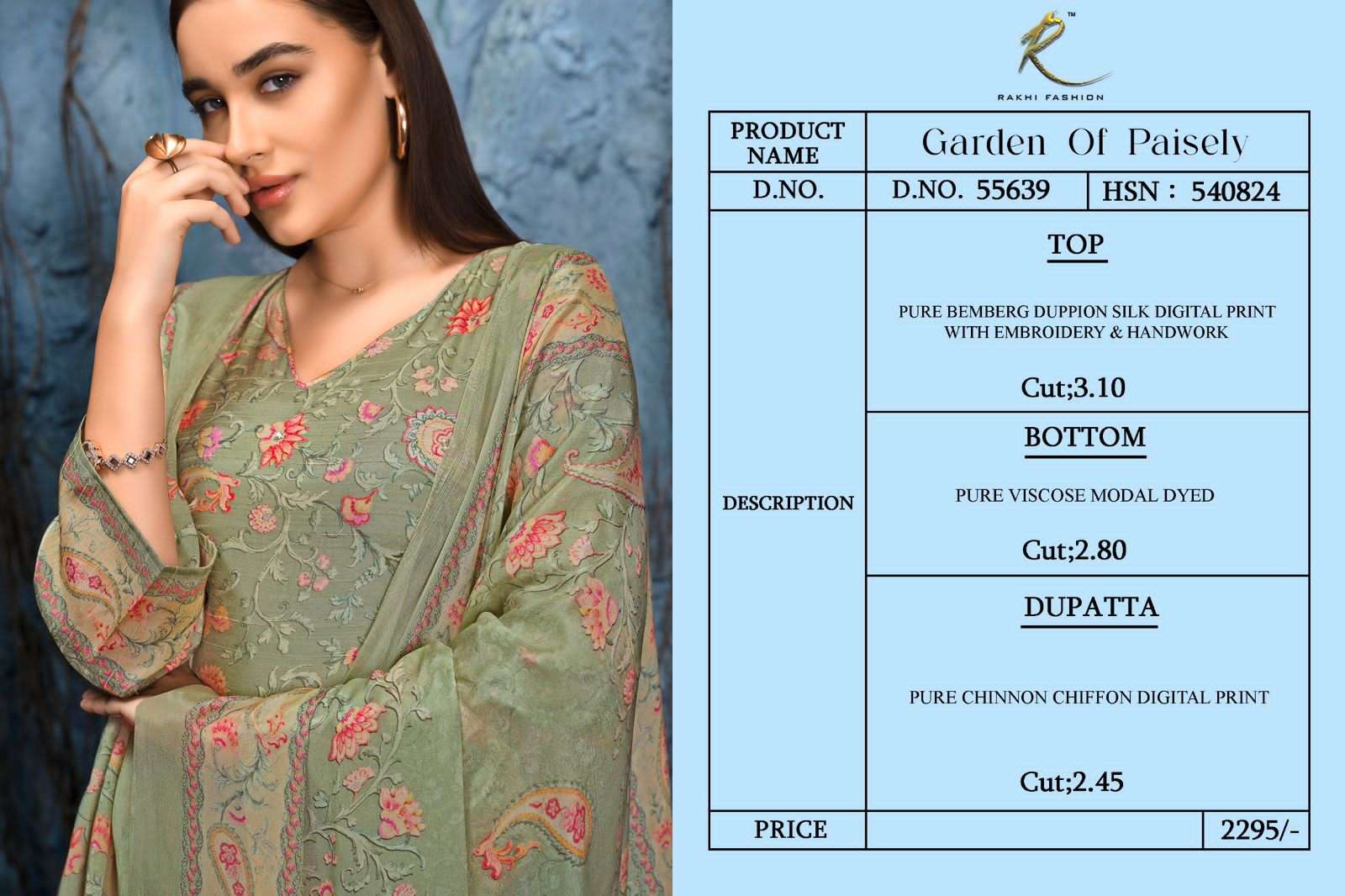 Rakhi Fashion Garden Of Paisely