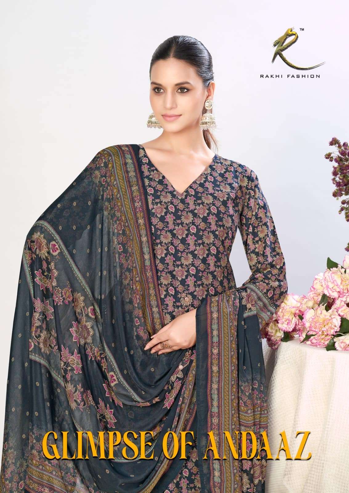 Rakhi Fashion Glimpse Of Andaaz 55667 Abcd Viscose Modal Dress Material - Amrah Wholesale