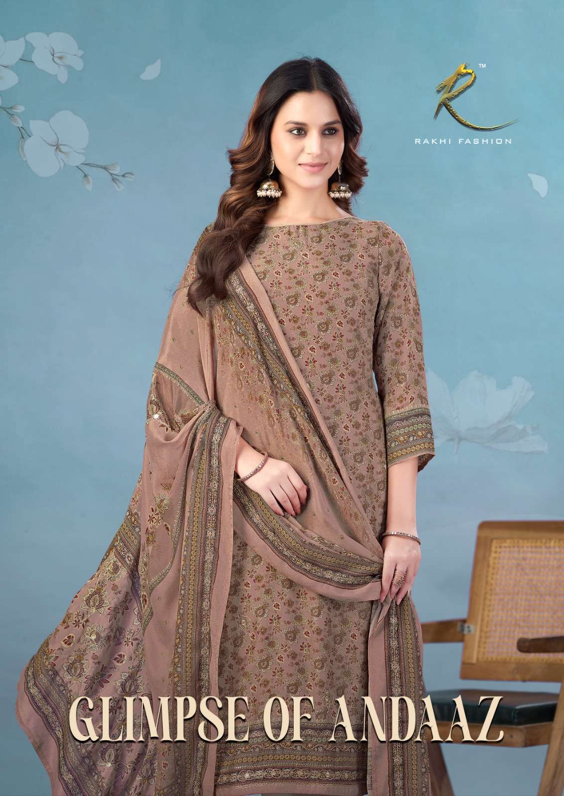Rakhi Fashion Glimpse Of Andaaz 55667 Viscose Modal Dress Material - Amrah Wholesale
