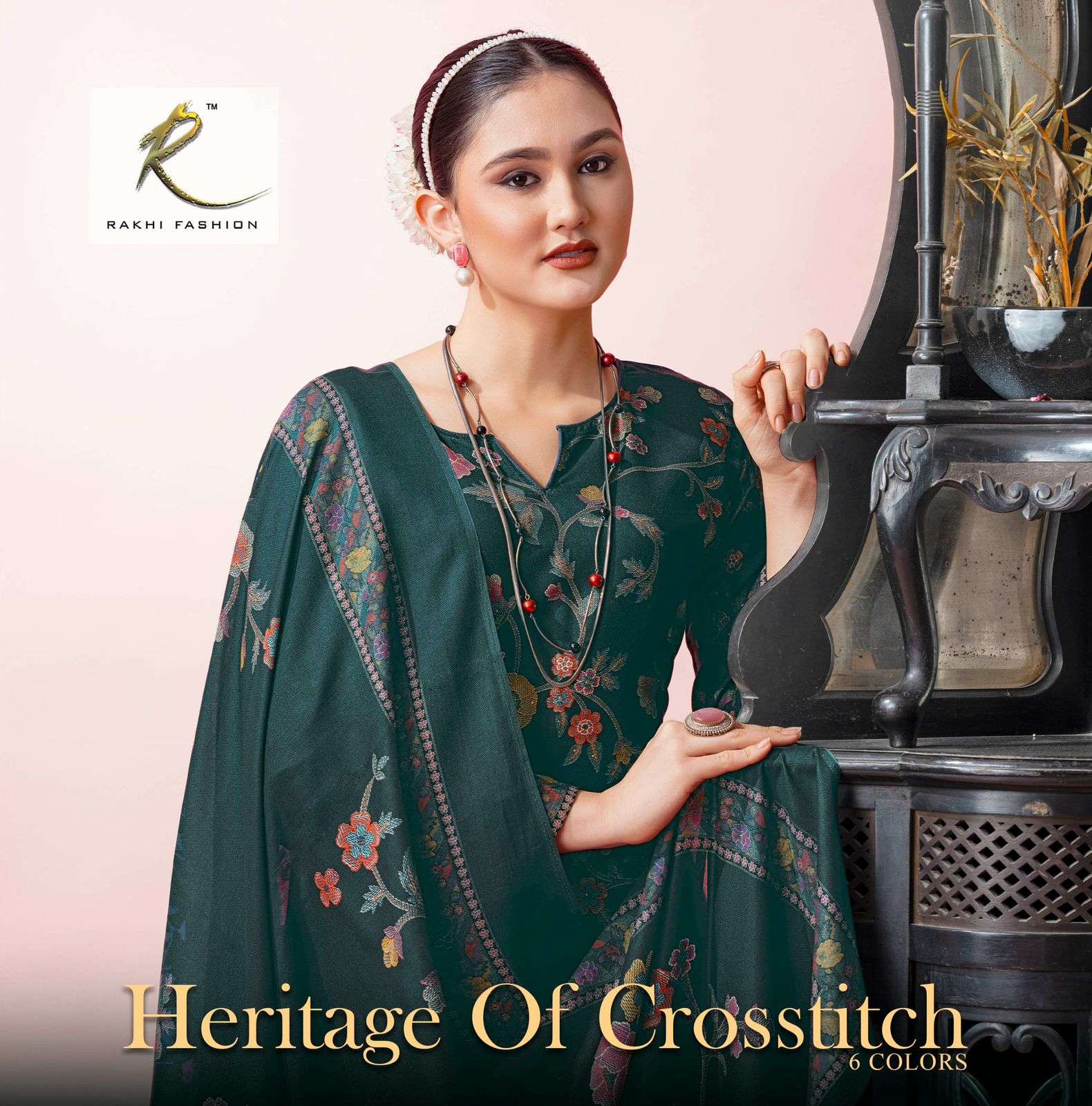 Rakhi Fashion Heritage of Crosstitch