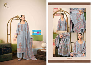 Rakhi Fashion Jashn Naama 55697 Bemberg Modal Dress Material - Amrah Wholesale