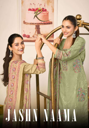 Rakhi Fashion Jashn Naama 55697 Bemberg Modal Dress Material