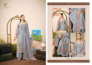 Rakhi Fashion Jashn Naama 55697 Bemberg Modal Dress Material