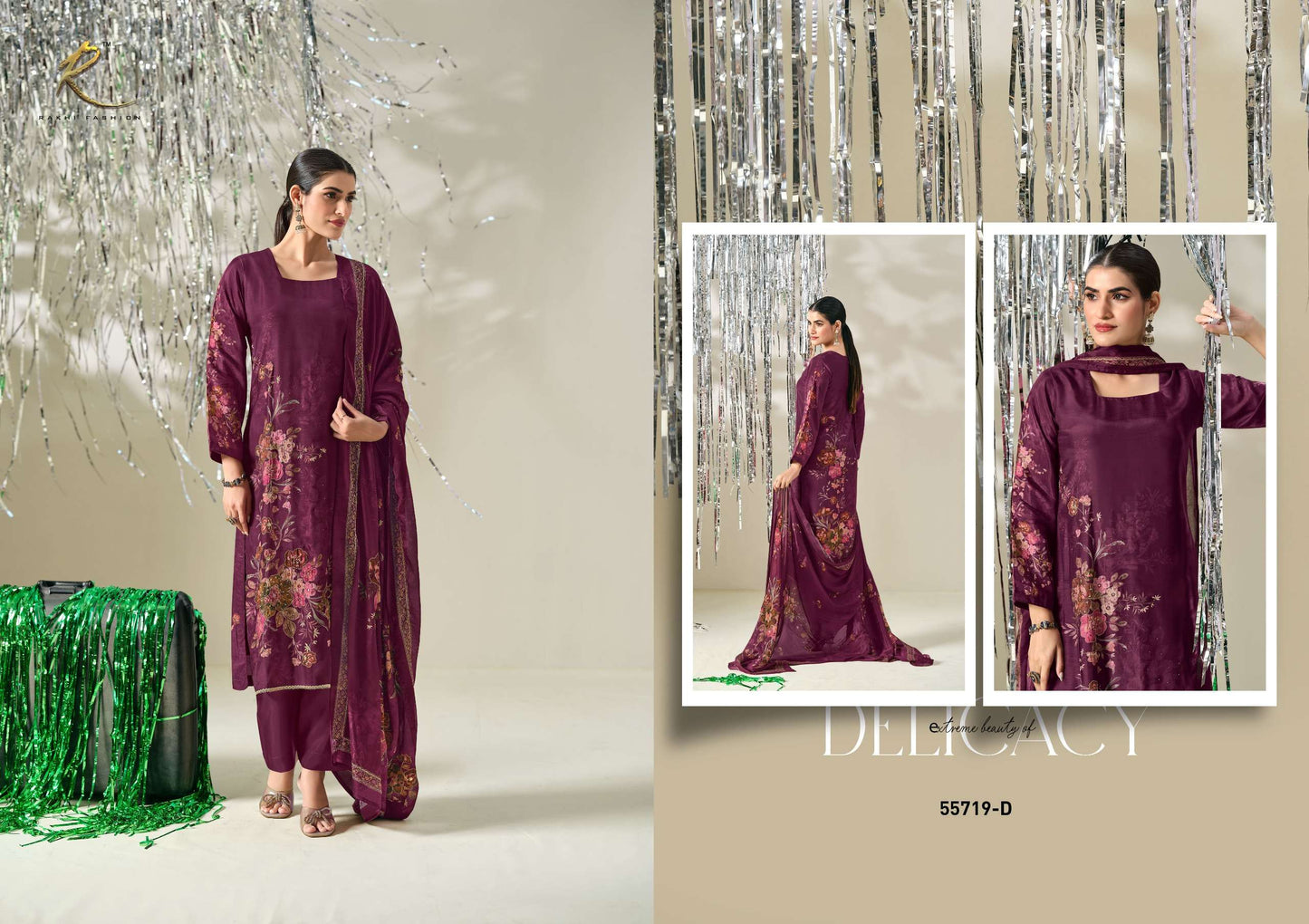 Rakhi Fashion Khushiyo Ka Tyohar 55719 Viscose Modal Dress Material