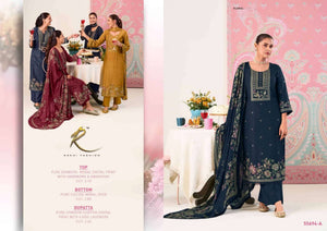 Rakhi Fashion Kitty Party Bemberg Modal Dress Material - Amrah Wholesale