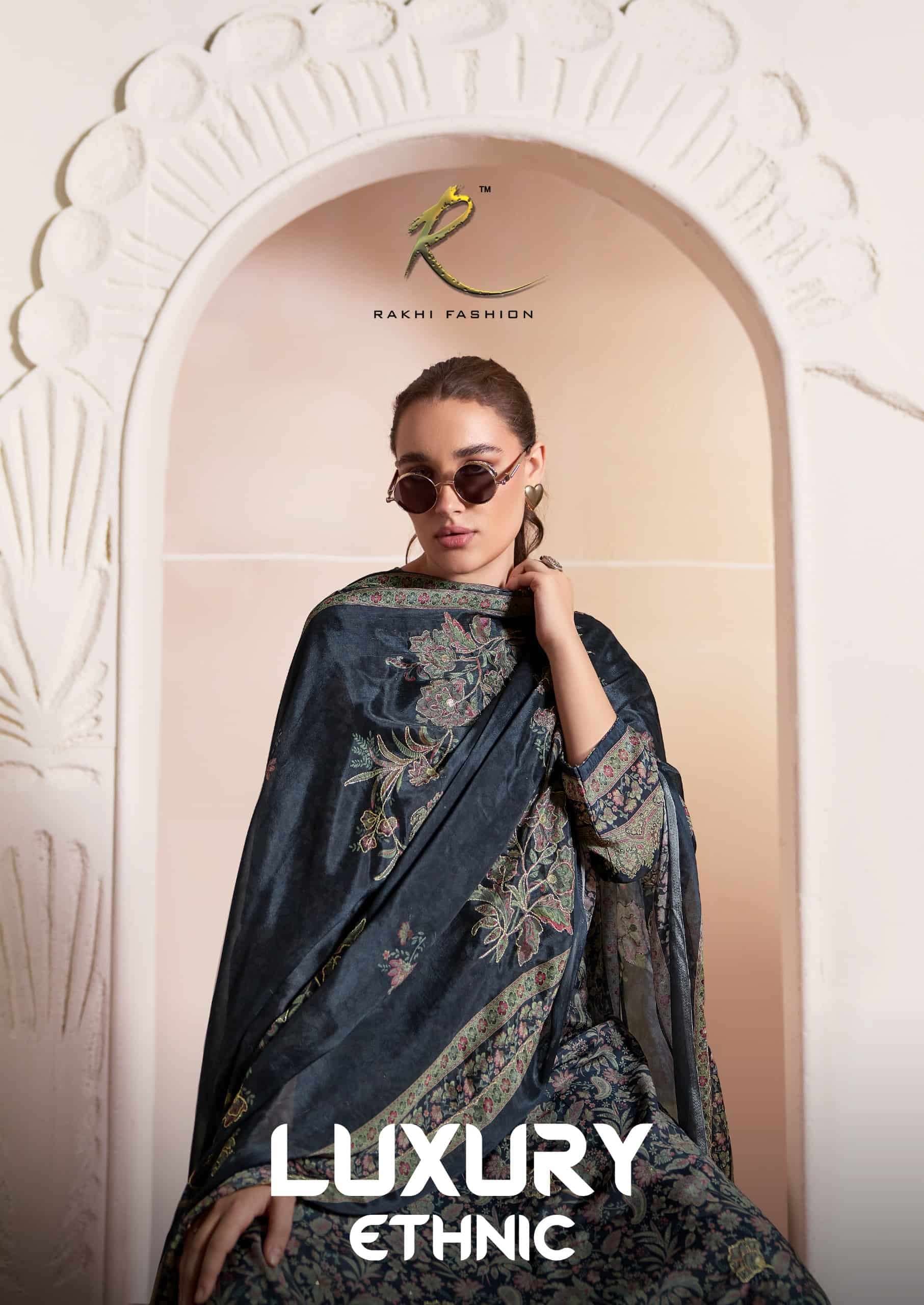 Rakhi Fashion Luxury Ethnic 55678 Pure Viscose Modal Dress Material