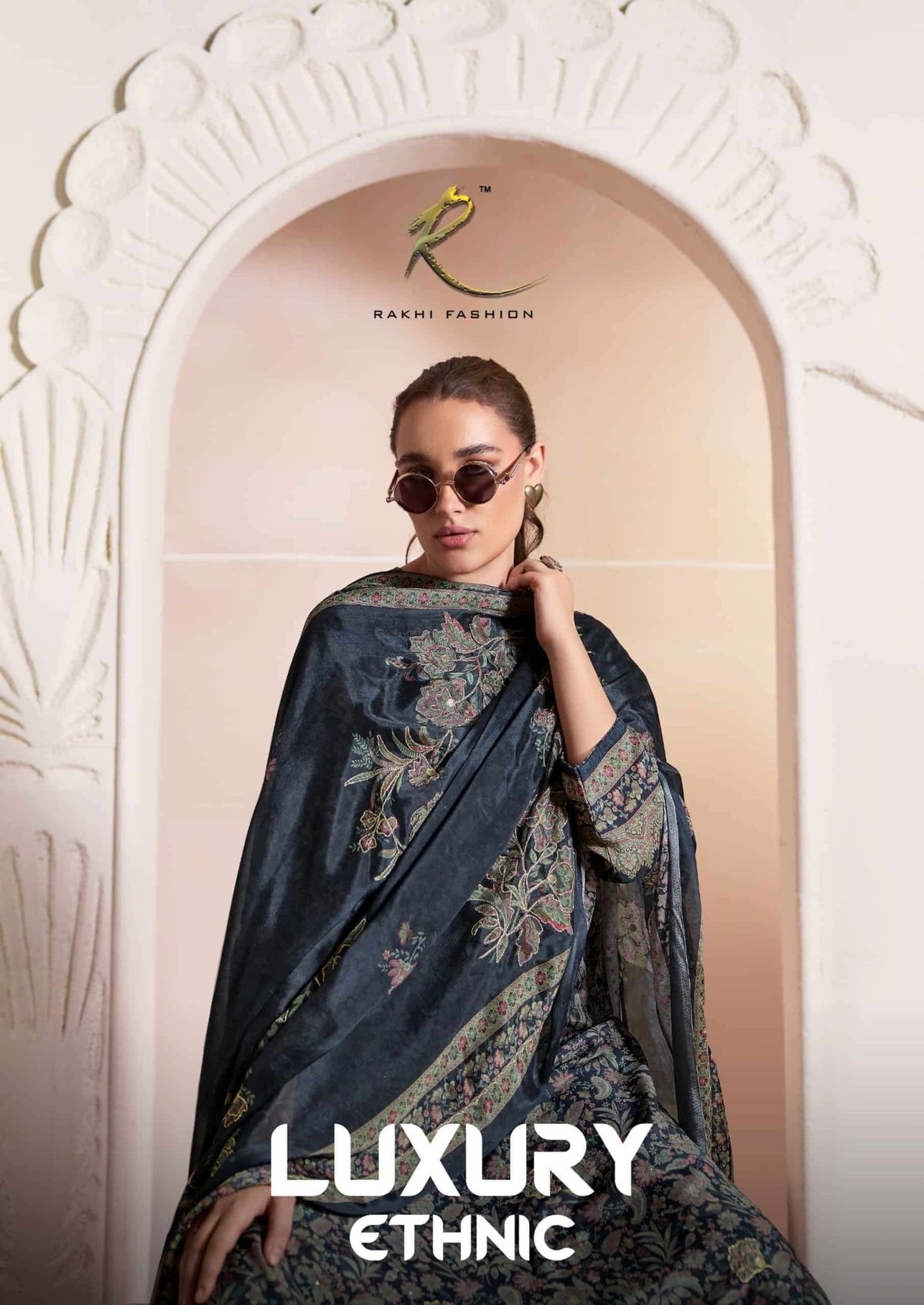 Rakhi Fashion Luxury Ethnic 55678 Pure Viscose Modal Dress Material - Amrah Wholesale