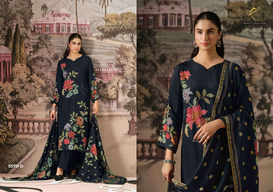 Rakhi Fashion Mehmaan Nawazi 55711 Bemberg Modal Dress Material