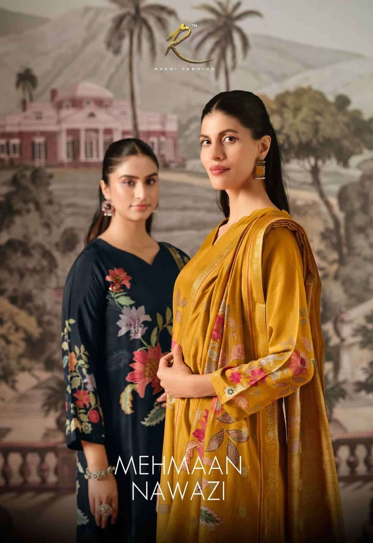 Rakhi Fashion Mehmaan Nawazi 55711 Bemberg Modal Dress Material