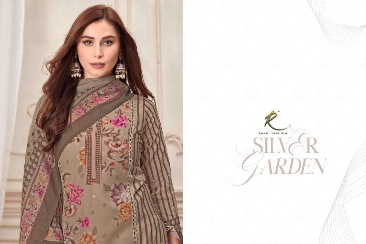 Rakhi Fashion Melboure Dreams 73483 Premium Bemberg Mal Dress Material - Amrah Wholesale