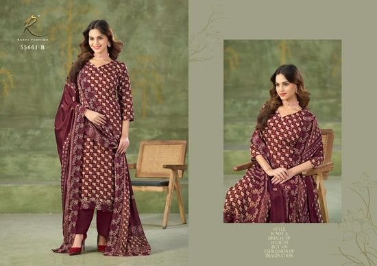 Rakhi Fashion Millionaires Lifestyle 55661 Premium Modal Dress Material - Amrah Wholesale