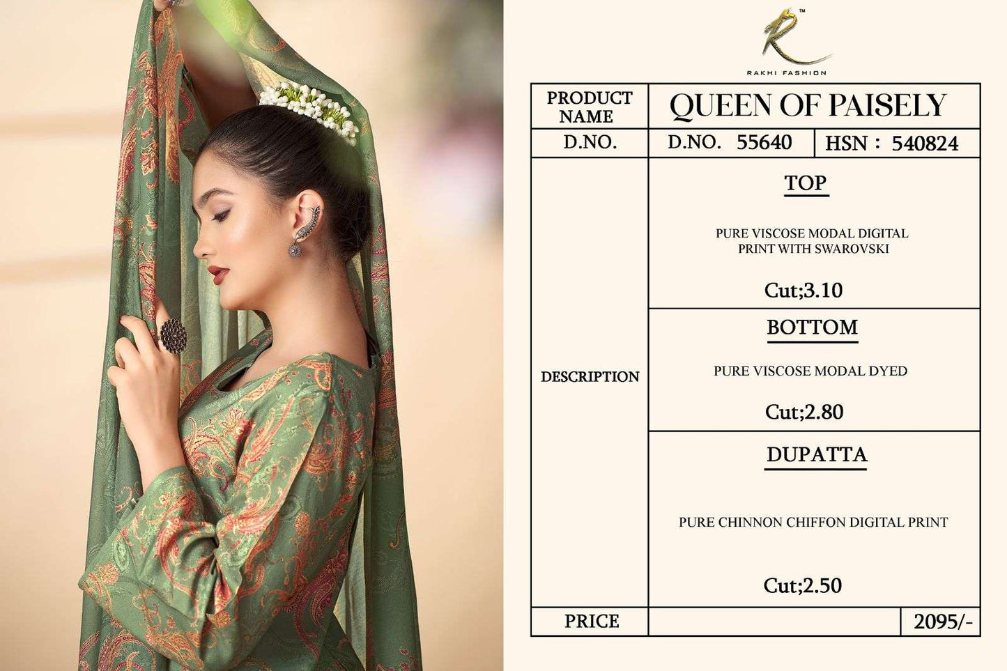 Rakhi Fashion Queen Of Paisely