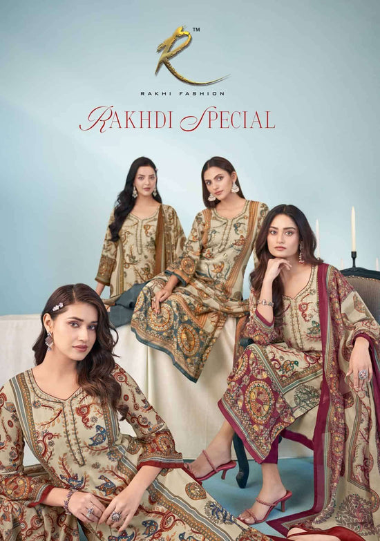 Rakhi Fashion Rakhdi Special 55687 Bemberg Silk Dress Material