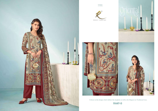 Rakhi Fashion Rakhdi Special 55687 Bemberg Silk Dress Material