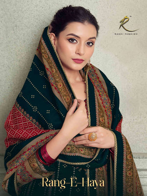 Rakhi Fashion Rang E Haya 55691 Bemberg Diamond Silk Salwar Suit