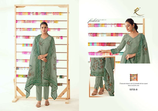 Rakhi Fashion Rang E Haya Pure Bemberg Silk Pakistani Suit
