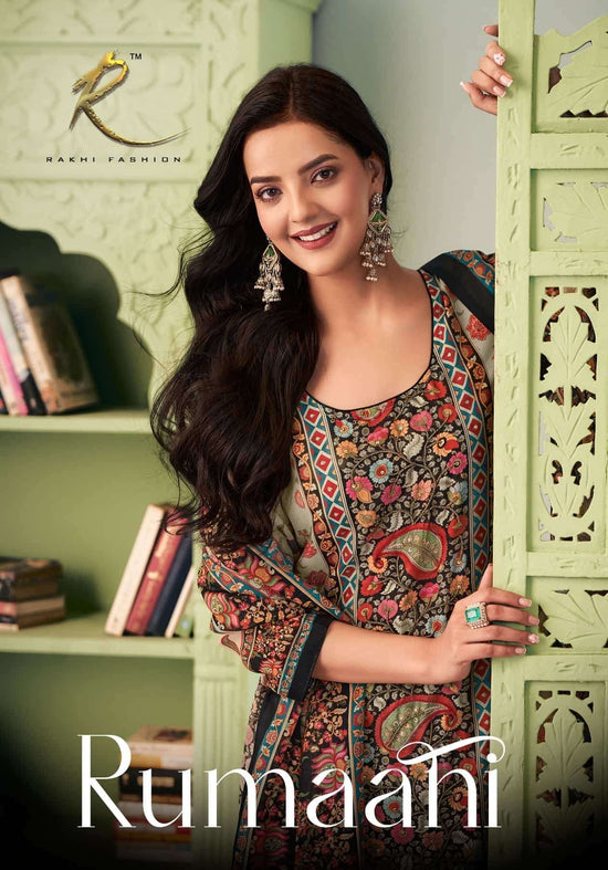 Rakhi Fashion Rumaahi 55683 Bemberg Silk Dress Material