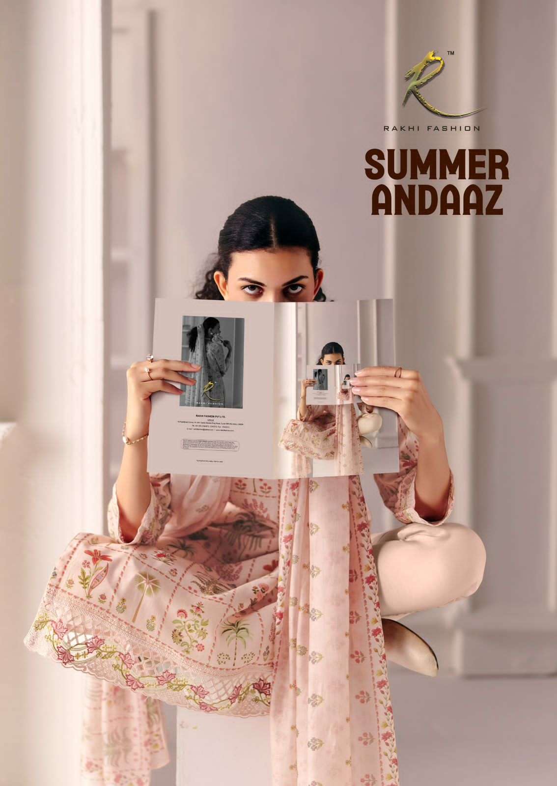 Rakhi Fashion Summer Andaaz 73418 Dress Material Wholesale Catalogue - Amrah Wholesale