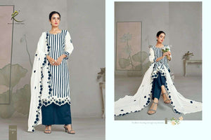 Rakhi Fashion Summer Delights 73433 Chanderi Dress Material - Amrah Wholesale