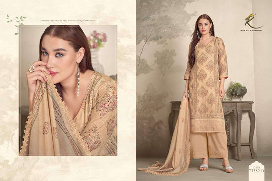 Rakhi Fashion Summer Fragrance 73382 Salwar Suit Set Wholesale Catalogue - Amrah Wholesale