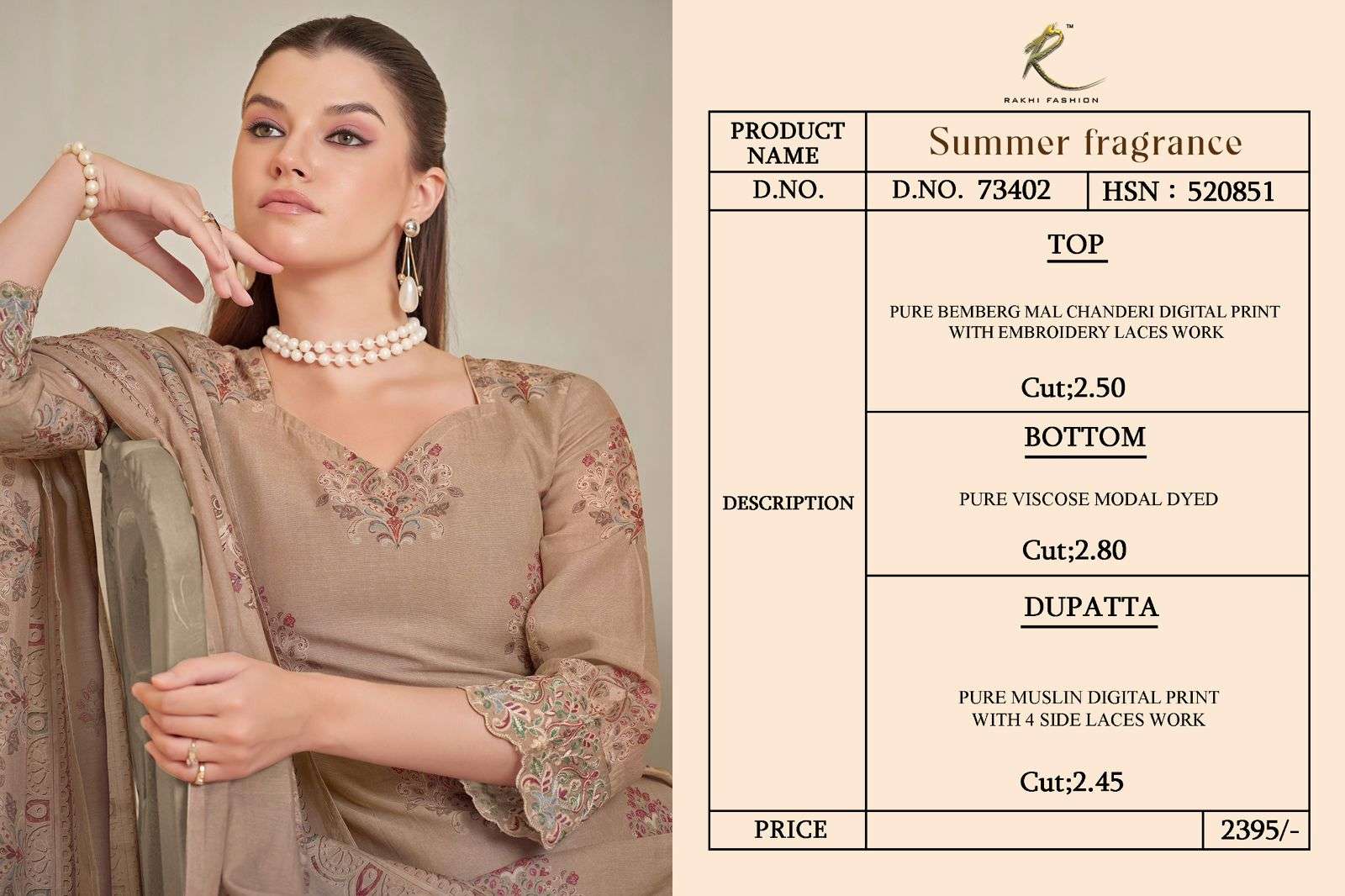 Rakhi Fashion Summer Fragrance - Amrah Wholesale
