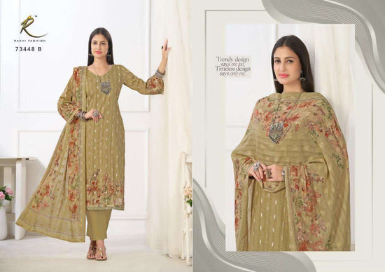 Rakhi Fashion Summer Freesia 73448 Premium Cotton Dress Material
