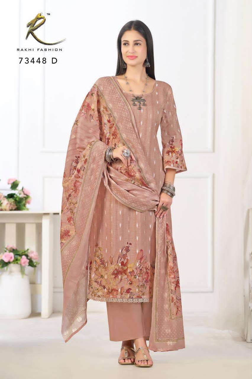 Rakhi Fashion Summer Freesia 73448 Premium Cotton Dress Material