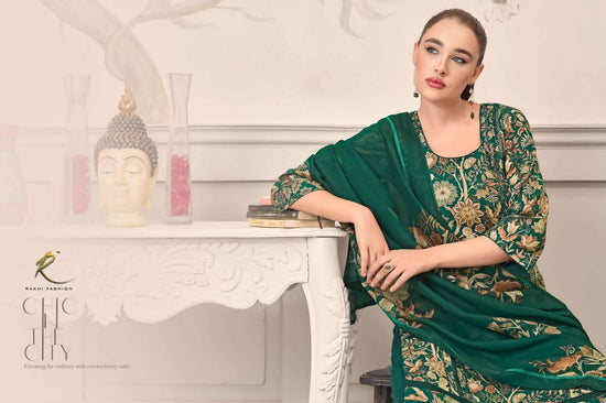 Rakhi Fashion Summer Galaxy 73464 Premium Cotton Embroidered Dress Material - Amrah Wholesale
