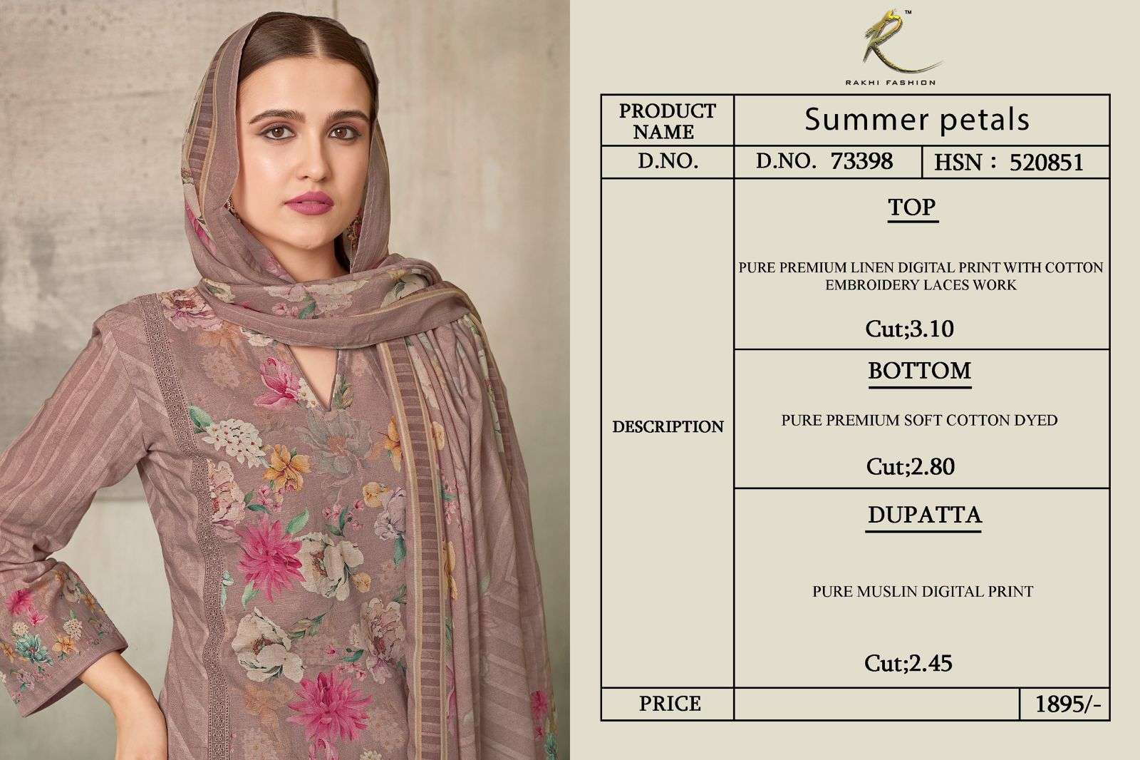Summer Petals 73398 - Amrah Wholesale