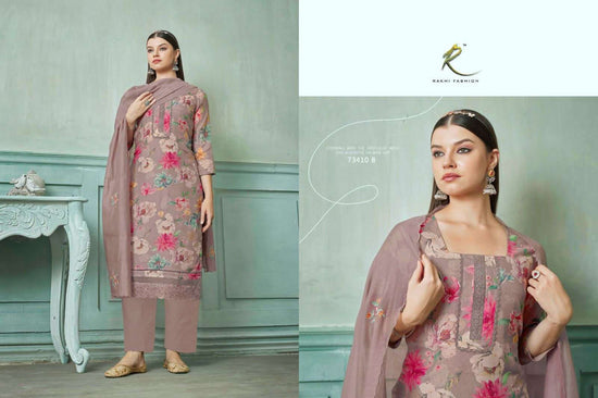 Rakhi Fashion Summer Printkari 73410 Dress Material Wholesale Catalogue - Amrah Wholesale