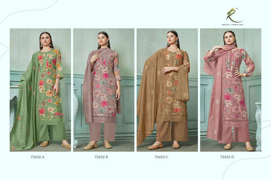 Rakhi Fashion Summer Printkari 73410 Dress Material Wholesale Catalogue - Amrah Wholesale