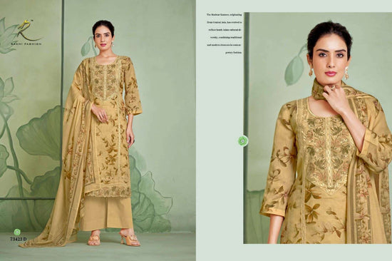 Rakhi Fashion Summer Riverie 73423 Munga Dress Material - Amrah Wholesale