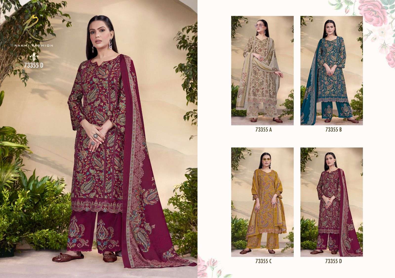 Rakhi Fashion Summer Waves 73355 - Amrah Wholesale