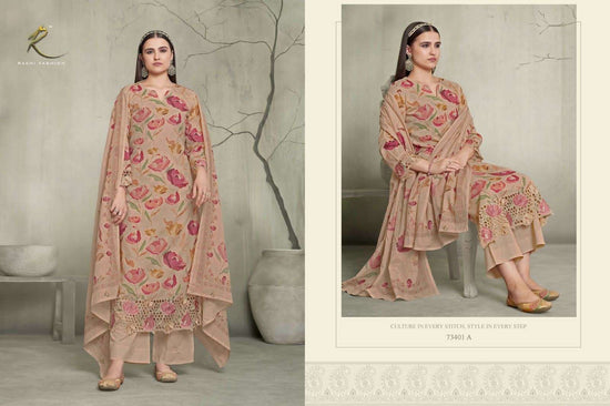 Rakhi Fashion Summer Waves Cotton Printed Dress Material - Amrah Wholesale
