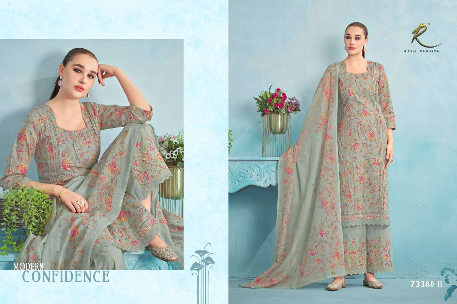 Rakhi Fashion Summer Waves 73380 - Amrah Wholesale