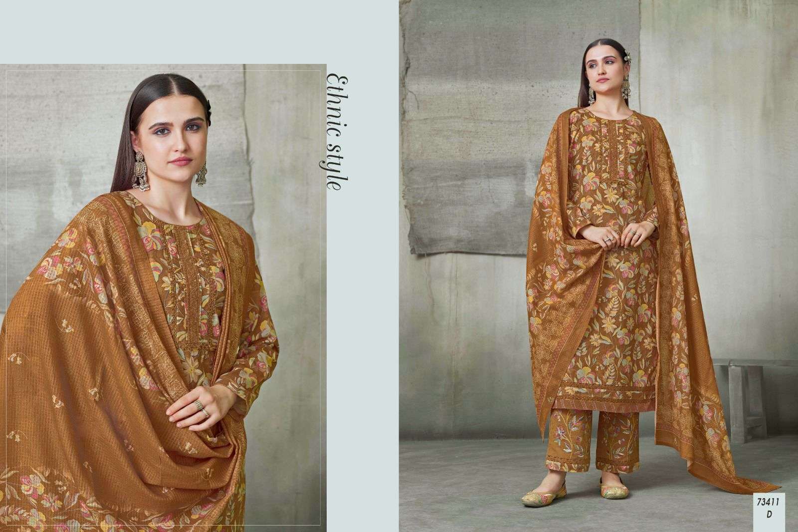 Rakhi Fashion Summer Waves 73411 Cotton Dress Material Wholesale - Amrah Wholesale