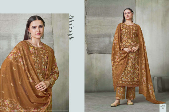 Rakhi Fashion Summer Waves 73411 Cotton Dress Material Wholesale - Amrah Wholesale