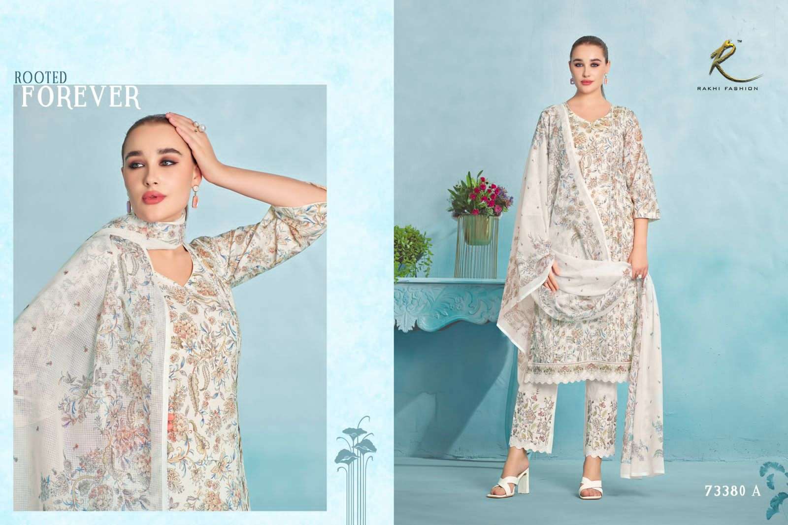 Rakhi Fashion Summer Waves 73380 - Amrah Wholesale
