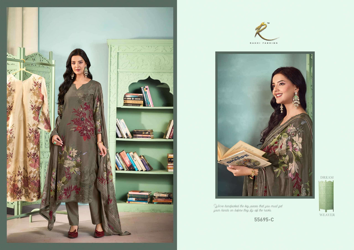 Rakhi Fashion The Perfect Dressup 55695 Premium Bemberg Modal Dress Material
