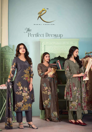 Rakhi Fashion The Perfect Dressup 55695 Premium Bemberg Modal Dress Material