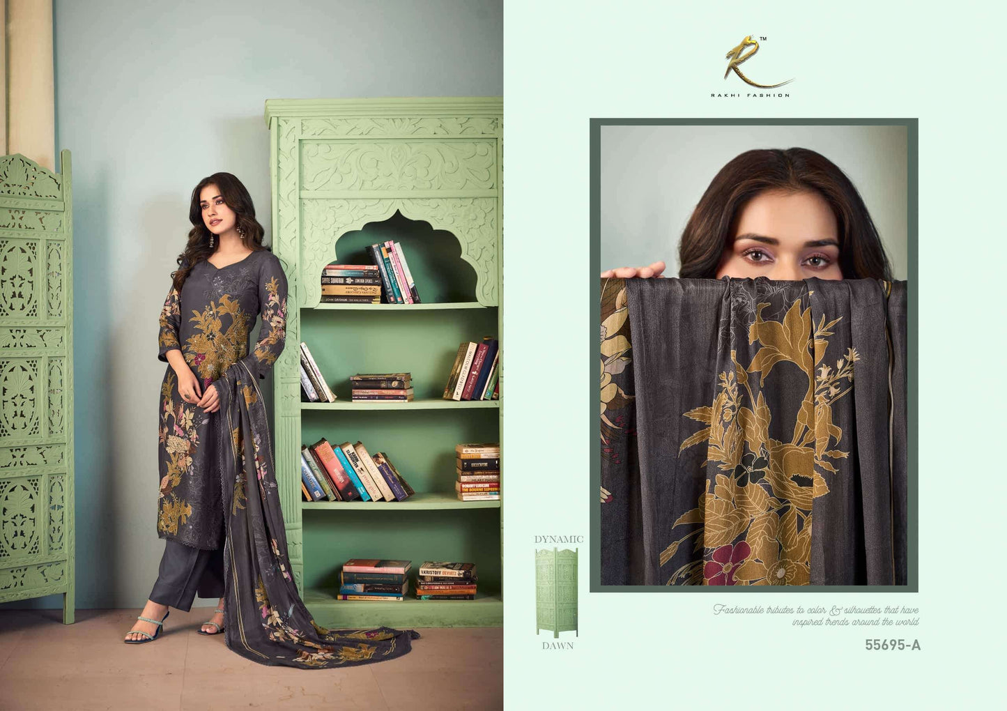 Rakhi Fashion The Perfect Dressup 55695 Premium Bemberg Modal Dress Material