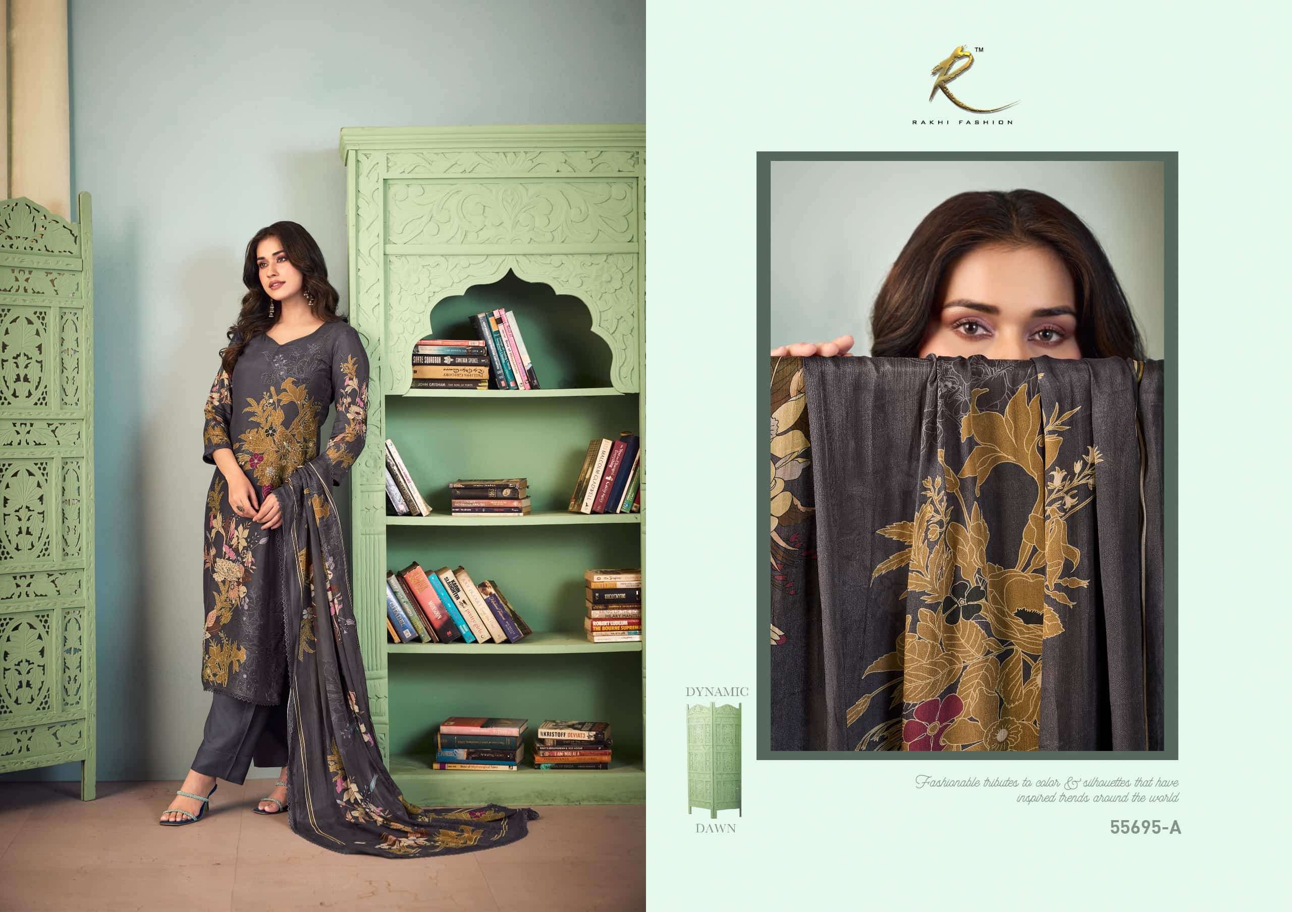 Rakhi Fashion The Perfect Dressup 55695 Premium Bemberg Modal Dress Material