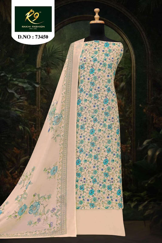 Rakhi Fashion The Print Stories 73450 Premium Cotton Dress Material