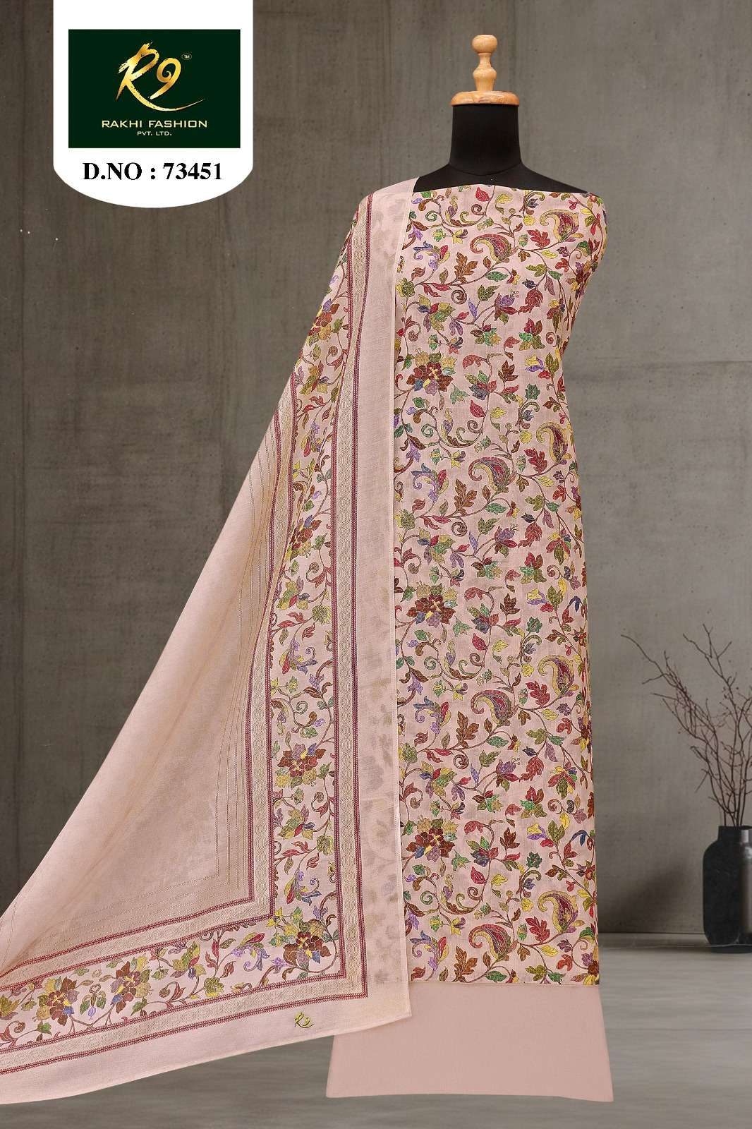 Rakhi Fashion The Print Stories 73451 Cotton Dress Material - Amrah Wholesale