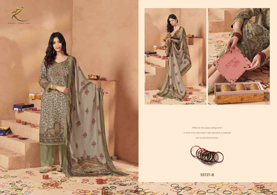 Rakhi Fashion Tyohar Ki Raunaq 55737 Pure Bemberg Banarasi Silk Dress Material